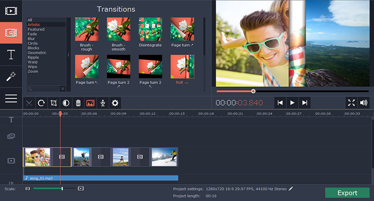 How To Join Video Segments To Create A Travel Video With Movavi Video Editor